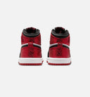Air Jordan 1 Retro High OG Ruby Infant Toddler Lifestyle Shoe - Varsity Red/Black/White