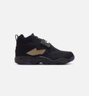 Air Diamond Turf Mens Lifestyle Shoe - Black/White/Club Purple/Metallic Gold