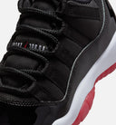 Air Jordan 11 Retro Bred Grade School Lifestyle Shoe - Black/Varsity Red/White Free Shipping