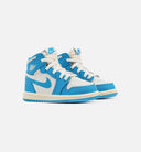 Air Jordan 1 Retro High OG UNC Reimagined Infant/Toddler Shoe - Dark Powder Blue/Sail Free Shipping