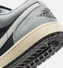 Air Jordan 1 Low SE Mens Lifestyle Shoe -  Light Smoke Grey/White/Off Noir