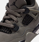 Air Jordan 4 Retro Cave Stone And Black Infant Toddler Lifestyle Shoe - Cave Stone/Black/Moon Particle