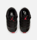 Air Jordan 11 Retro Bred Infant Toddler Lifestyle Shoe - Black/Varsity Red/White