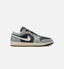 Air Jordan 1 Low SE Mens Lifestyle Shoe -  Light Smoke Grey/White/Off Noir