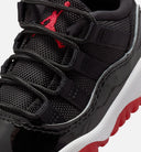 Air Jordan 11 Retro Bred Infant Toddler Lifestyle Shoe - Black/Varsity Red/White