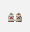 Air Jordan 1 Low Mens Lifestyle Shoe - Sail/Fire Red/College Grey/Hemp