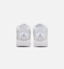 Air Jordan 3 Retro White And Silver Grade School Lifestyle Shoe - White/Metallic Silver Free Shipping