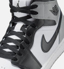 Air Jordan 1 Mid Mens Lifestyle Shoe - White/Black/Light Smoke Grey